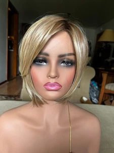 SEOUL BELLE TRESS WIG Caramel Blonde R lace front mono part retail $470 new - Picture 1 of 10