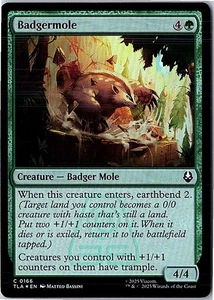Badgermole C Avatar: The Last Airbender 166 FOIL Near Mint - Picture 1 of 1