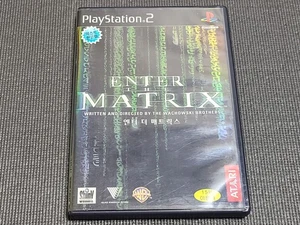 Sony PlayStation2 Enter The Matrix Retro Game Korean Version for PS2 Console - Picture 1 of 5