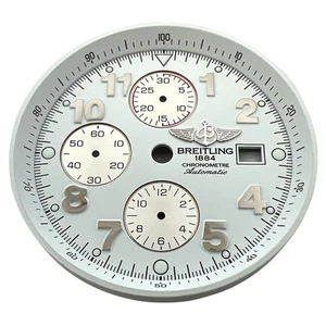 Genuine Breitling Super Avenger 48mm Arabic Dial White A13370 - Picture 1 of 4