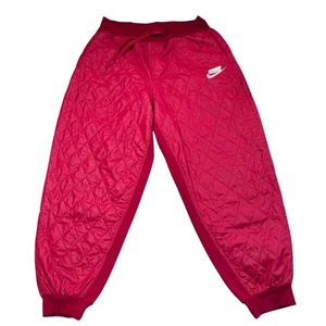 Nike Tech Damen Paket gesteppte Jogginghose rot Größe M - Bild 1 von 8