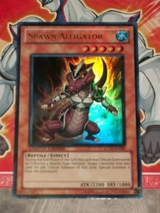 Carte YU GI OH SPAWN ALLIGATOR LC02-EN009 x 3 - Picture 1 of 1