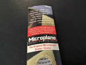 New Microplane Sharper Cutting Tools Zester Grater - Picture 1 of 7