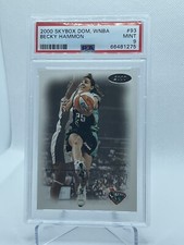 2000 Skybox Dominion WNBA #93 Becky Hammon Rookie RC PSA 9 MINT HOF Aces Liberty