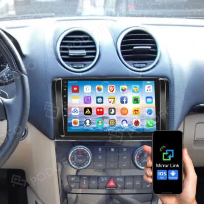 Für Mercedes Benz W164 GL320 ML350 X164 Autoradio Android 15.0 DSP GPS Navi WIFI - Bild 1 von 4