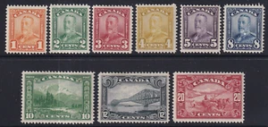 Canada 1935 "Scroll" Issues #149-156 MH F/VF CV $248.00 - Picture 1 of 2
