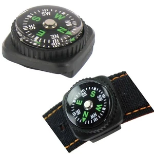 Highlander Watch Strap Compass Survival Orienteering Walking Mini Emergency - Picture 1 of 3