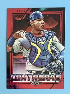 2020 Topps Fire Willson Contreras Red Flame Parallel #10 Chicago Cubs 