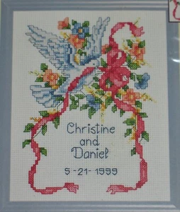 WEDDING MEMORIES Counted Cross Stitch Kit WM42013 Stitcher's Gallery 5" x 7"  - Picture 1 of 4