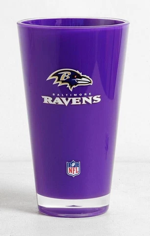 Insulated Acrylic Tumblers - Licensed NFL Teams Fan Gear - 20 oz cups Cover