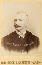 1888-89 Old Judge Cabinet N173 Cap Anson           Hall of Famer     Reprint