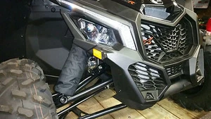 Shock Cover Pour Can Am X3 ,UTV , 4  Couvre Amortisseur Noir - Picture 1 of 6