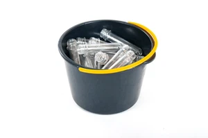 100 Stück PETling PETlinge 13,5cm ohne Deckel Rohling Geocaching Flaschenrohling - Bild 1 von 1
