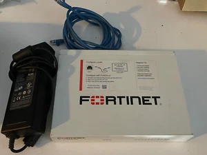 Fortinet Fortigate-60E Network Security Firewall Initialized FG-60E w/Adapter - Picture 1 of 4