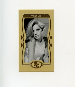 #LK.1563 VIRNA LISI Anti Tobacco NO SMOKING Trade Card RARE