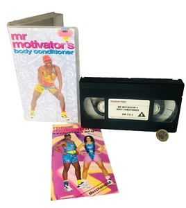 VHS Video Mr Motivator Fitness NO MOULD Vintage ra - Picture 1 of 4