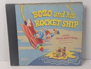 Vintage Capitol Record - Reader Storybook "Bozo And His Rocket Ship" - Picture 1 of 10
