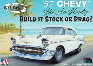 Atlantis Plastic Model Kit-1957 Chevy Bel Air Stock/Drag (Pack of 1) - Picture 1 of 1