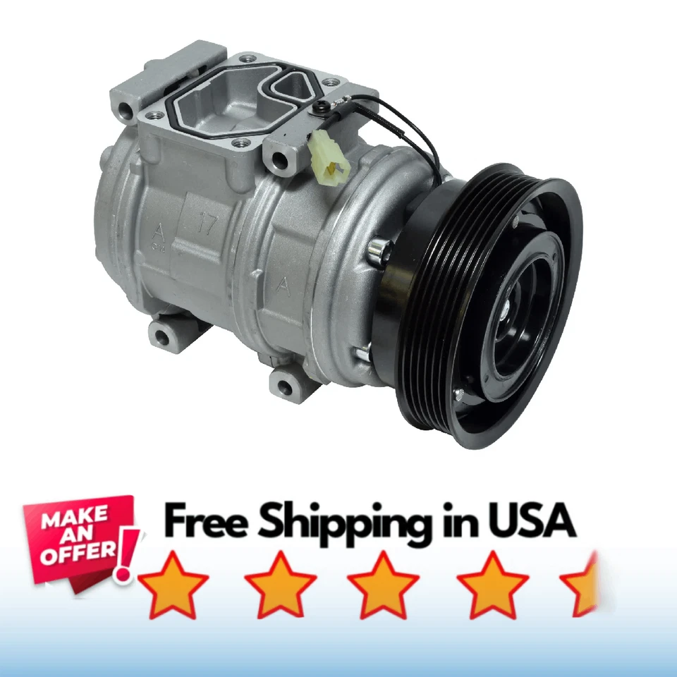 Compressor A/C Fit Lexus ES300 1992-1993, Toyota Camry 1992-1993 - Image 1 of 1