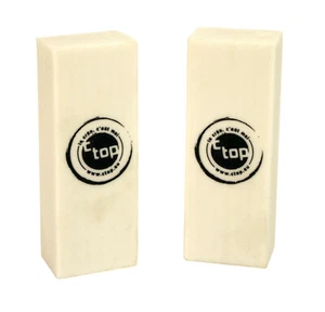 Gomma Da Disegno Bianca 4,8 Cm 2 Pezzi - Picture 1 of 1