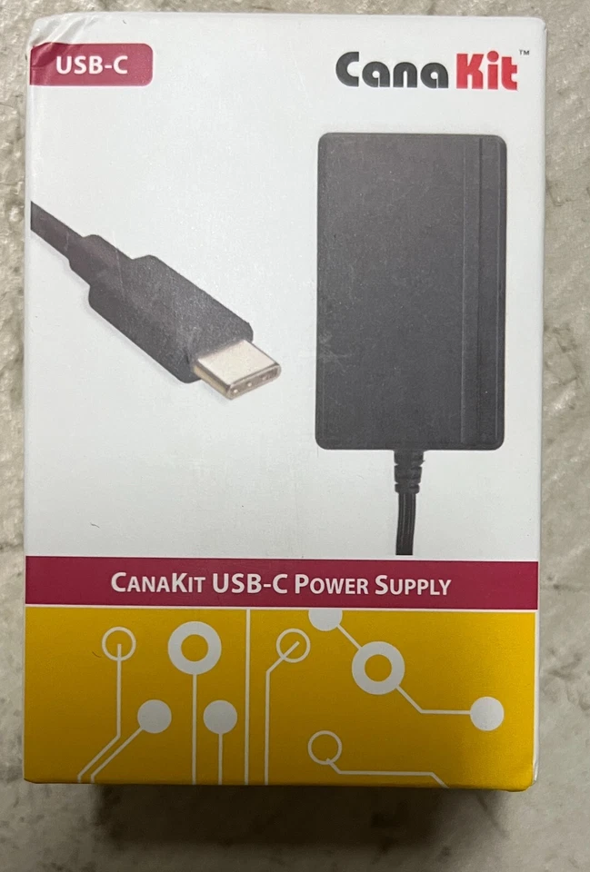 Canakit 3.5A Raspberry Pi 4 Power Supply (Usb-C) - Image 1 of 1