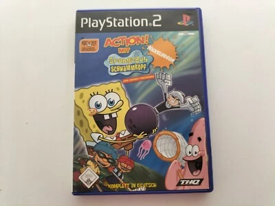 Playstation 2 / Ps2 Spiel | Action mit Spongebob Schwammkopf und seinen Freunden - Bild 1 von 3