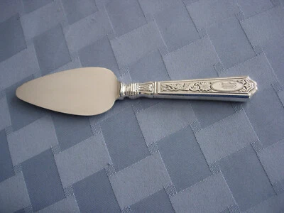 Servidor de queso de plata esterlina Saint Dunstan perseguido por Gorham 6,5" mono Foto 1 de 4