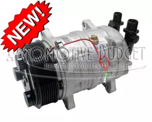 A/C Compressor w/Clutch for Heavy Duty Valeo TM-16, 12v, 8 Grooves - NEW - Bild 1 von 1