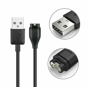 Garmin Forerunner 245 Charger Replacement Charging Charge Cable Cord USB (Black) - Picture 1 of 2