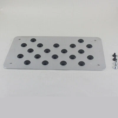  Car Floor Mat Non-slip Carpet Patch Anti-skid Pedal Pad Foot Heel Scuff Plates  - Image 1 of 4