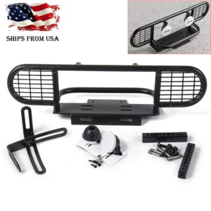 Barra de toro parachoques delantero CNC de metal para radiocontrol 1/10 d90 d110 rc4wd Rock Crawler EE. UU. - Imagen 1 de 12