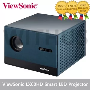 ViewSonic LX60HD 1080p Smart LED Projector with Built-in Google TV - Picture 1 of 10