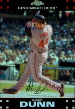 2007 Topps Chrome Refractors Baseball Card Pick