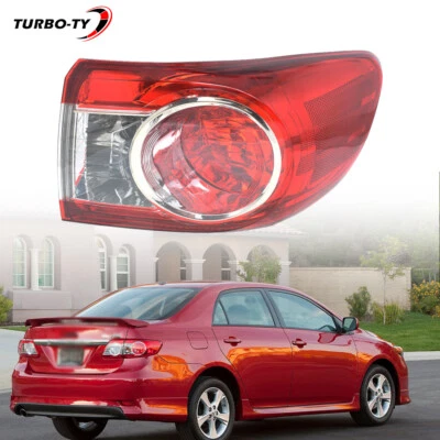 Luz trasera exterior trasera para pasajero Toyota Corolla 2011-2012-2013 luz trasera Foto 1 de 4
