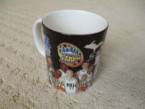 NCAA Michigan State Spartans Basketball 2005-06  Coffee Mug Final Four * Cover