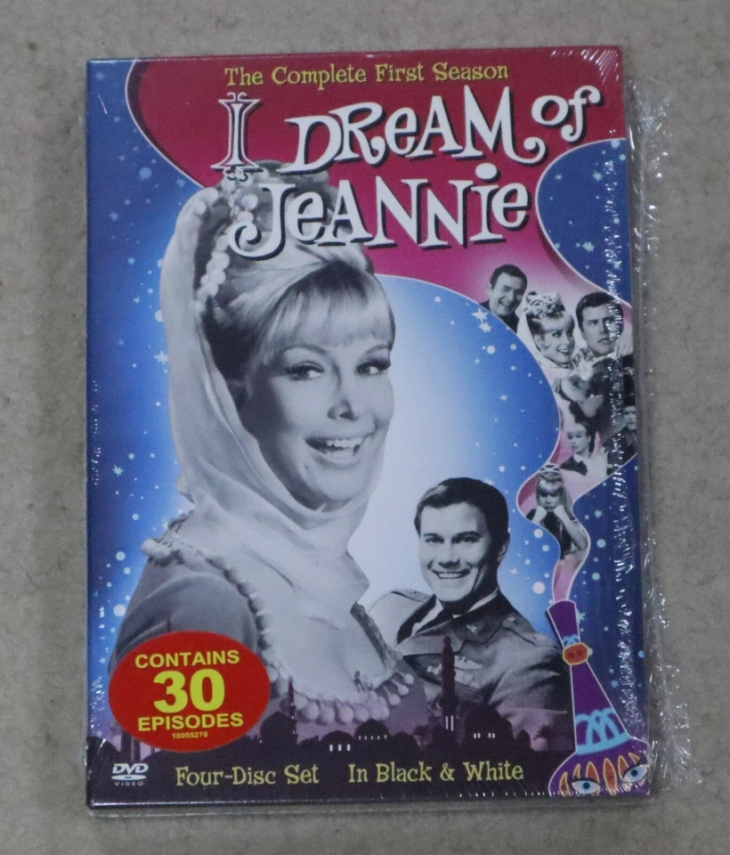 DVD -I DREAM OF JEANNIE - THE COMPLETE FIRST SEASON - IN BLACK & WHITE (R1) - NM - Image 1 of 1