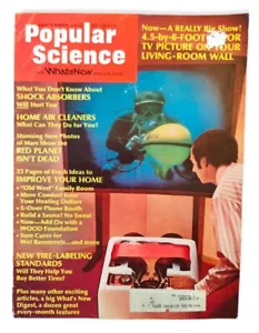 Vintage Popular Science Magazine September 1972 60 Cents Retro Advertising - Picture 1 of 9