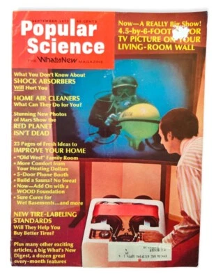 Vintage Popular Science Magazine September 1972 60 Cents Retro Advertising - Image 1 of 4