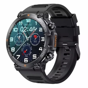 Smartwatch Wojskowy HD Długa żywotność baterii Wykonuj połączenia Fitness Tracker Tętno - Zdjęcie 1 z 11