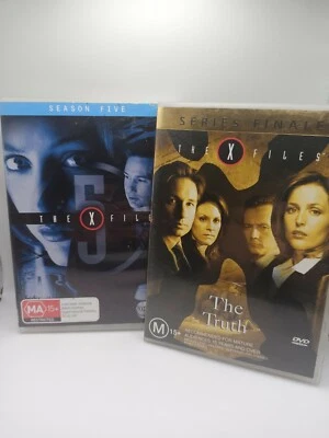 The X Files Season 5 and The Truth Series Finale DVD Bundle R4 VGC Free Postage  - Image 1 of 4