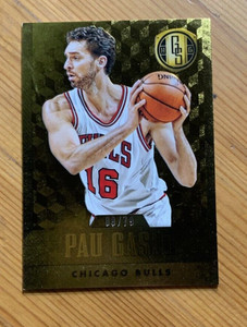 2014-15 Panini Gold Standard Pau Gasol Bulls Lakers Basketball 9/79 #51
