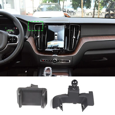 Soporte de teléfono móvil con control central apto para Volvo XC60 2018-23 Foto 1 de 4