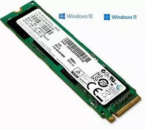 M.2 NVMe SSD 128GB 256GB 512GB Single Notch with Windows Installed 10 / 11 - Picture 1 of 15