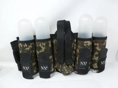 NXE PAINTBALL HARNESS PACK DIGI CAMO + 4 PODS MEDIUM / LARGE HK ARMY ECLIPSE DYE - Image 1 of 4