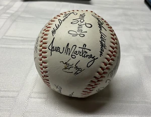 pallone calciatori baseball firme timbrate 20+ nomi - Foto 1 di 12