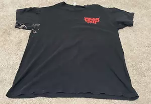 VTG Power Trip T Shirt Punk HC Size Large Thrash metal skull pocket death L - Picture 1 of 6