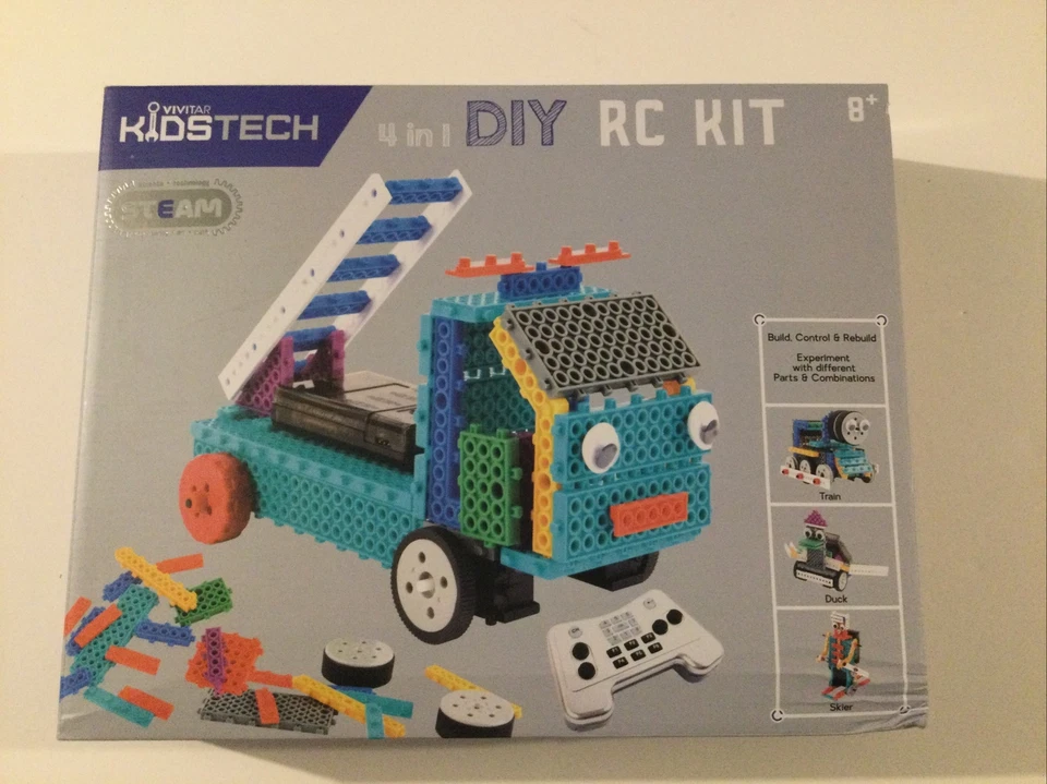 Vivitar KidsTech 4-in-1 RC Construction Vehicles Kit VA90034 - Image 1 of 3