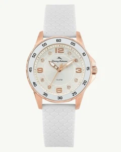 Tommy Bahama Women's TB00086-05 Surfside Crystal Accented Rose Gold Tone Watch - Picture 1 of 10