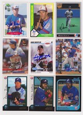 Montreal Expos Signed auto cards PICK LIST 1.49-3.99 each autograph MLB HOF