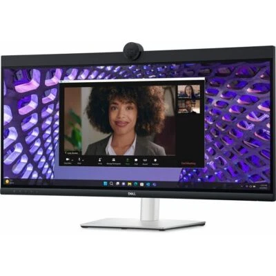 Dell DELL-P3424WEB 34" CURVED Class UW-QHD LED Monitor HDI- DisplayPort USB SPKR - Image 1 of 2